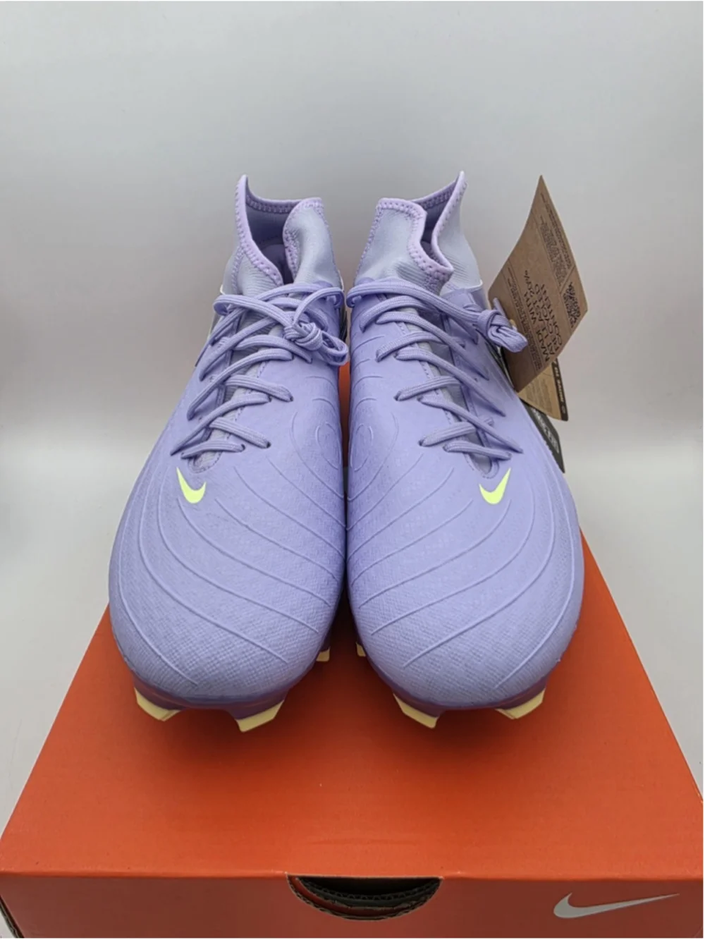 Nike Phantom Luna 2 Academy MG Purple Men’s Soccer Cleats Sz 11.5 HF1598-500